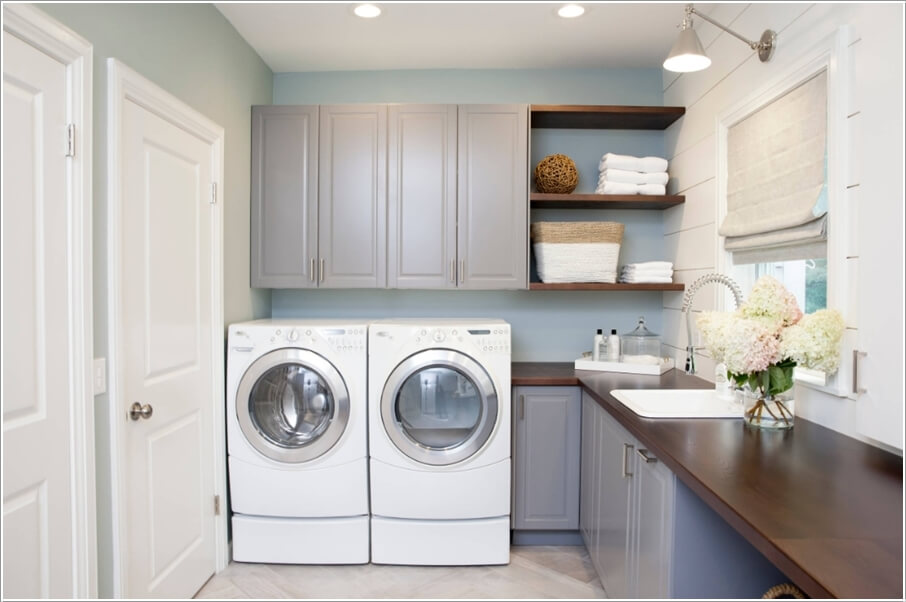 Laundry Room Accent Wall Ideas