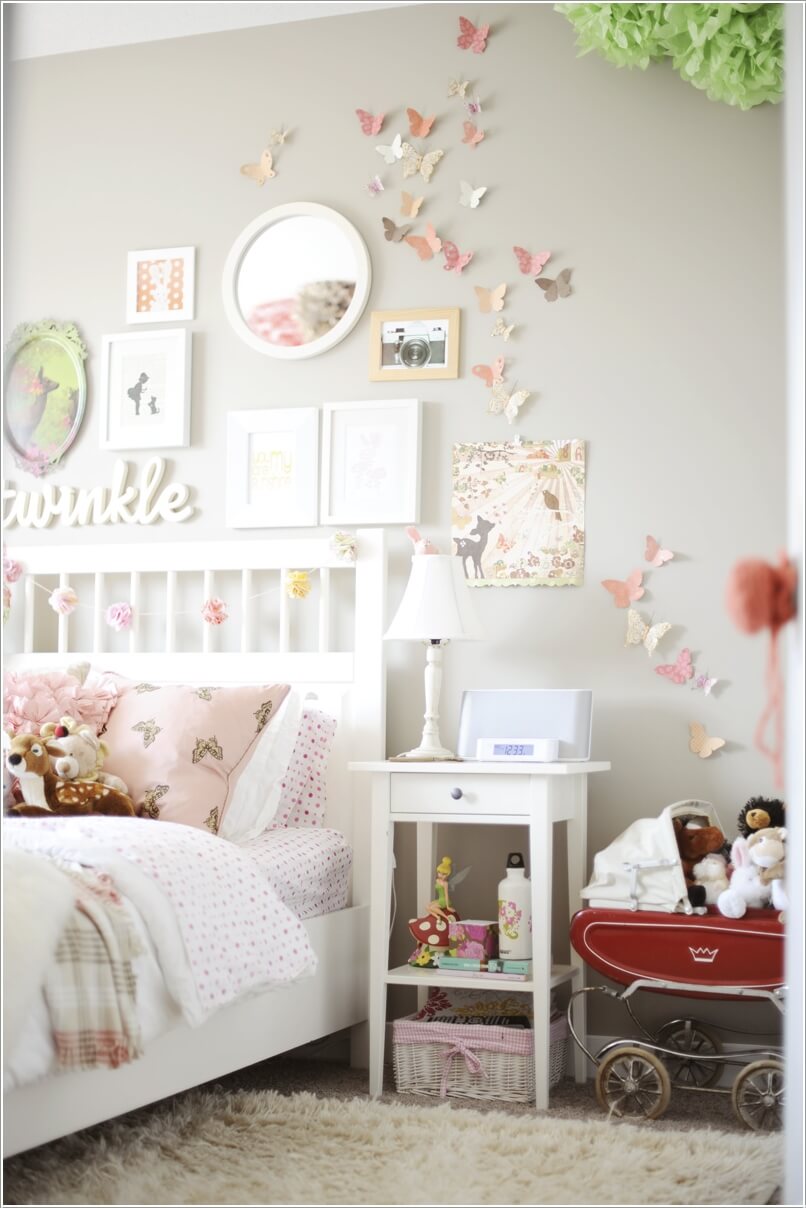 DIY Kids Room Paper Wall Art Ideas