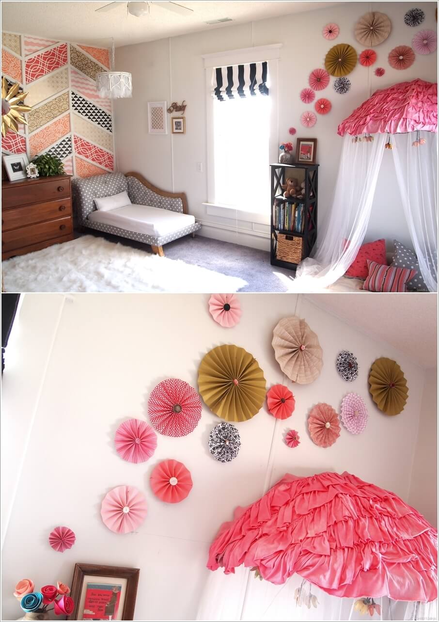 DIY Kids Room Paper Wall Art Ideas