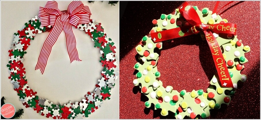 Unique Christmas Door Wreath Ideas