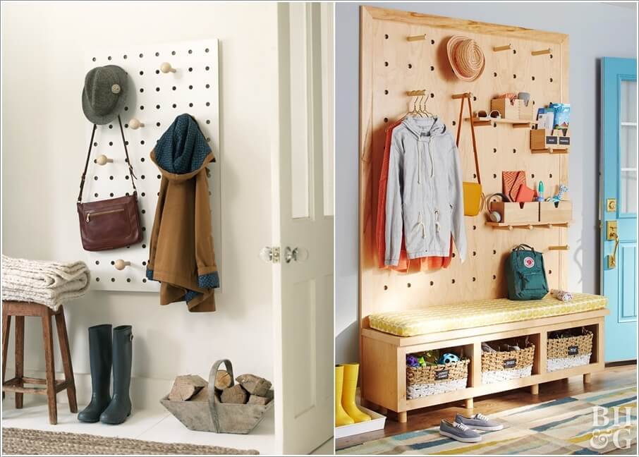 Clever Ways to Use a Pegboard in Your Home 