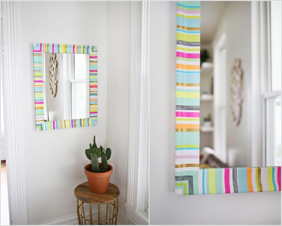 Fun DIY Mirror Border Ideas