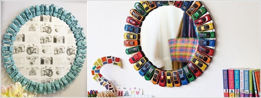 Fun DIY Mirror Border Ideas