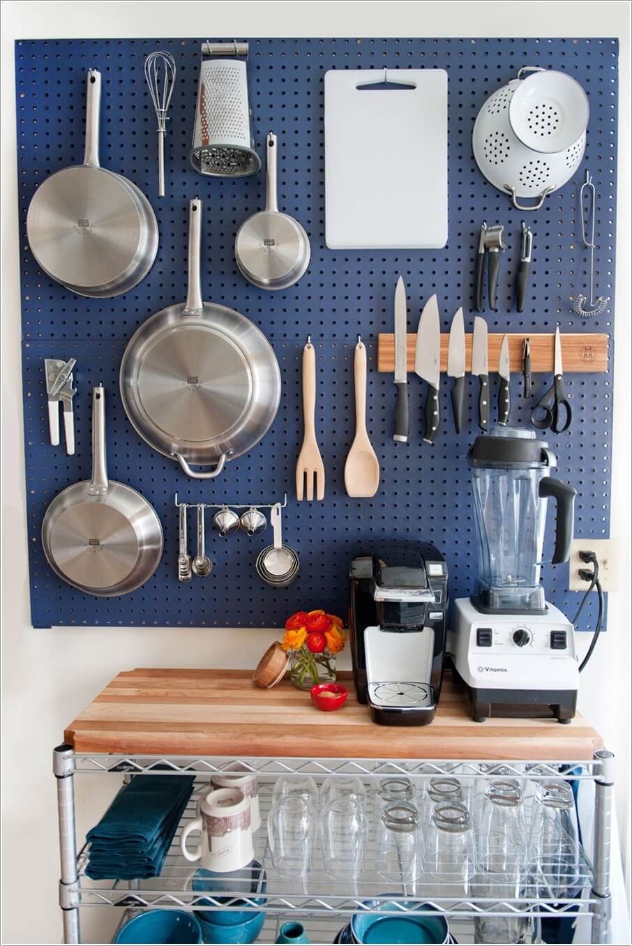 Clever Ways to Use a Pegboard in Your Home 