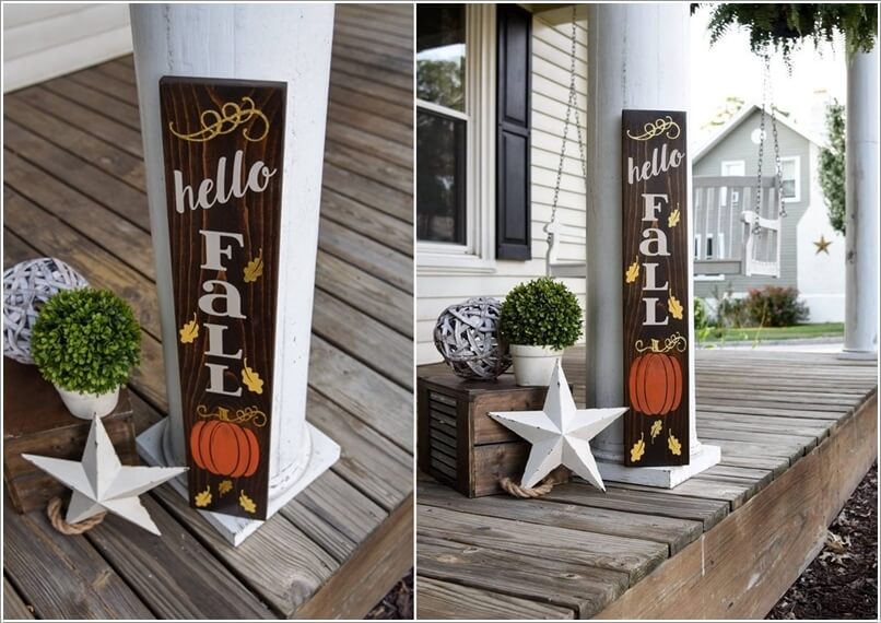 Fall Porch Decorating Ideas 