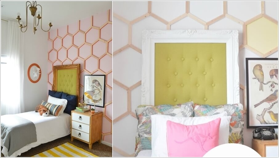 Home Decor Ideas with Empty Picture Frames 
