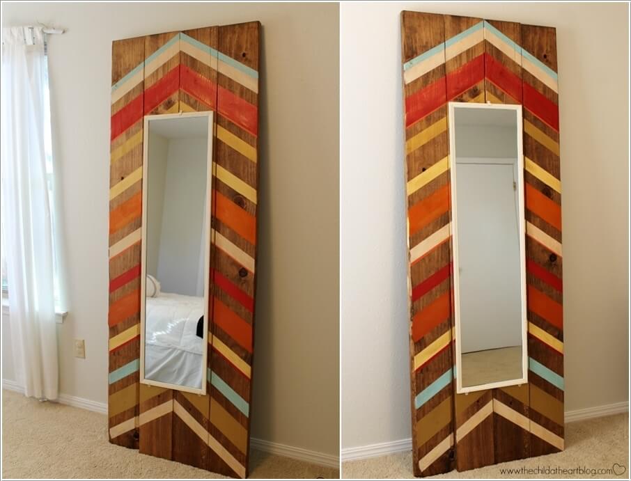 Fun DIY Mirror Border Ideas