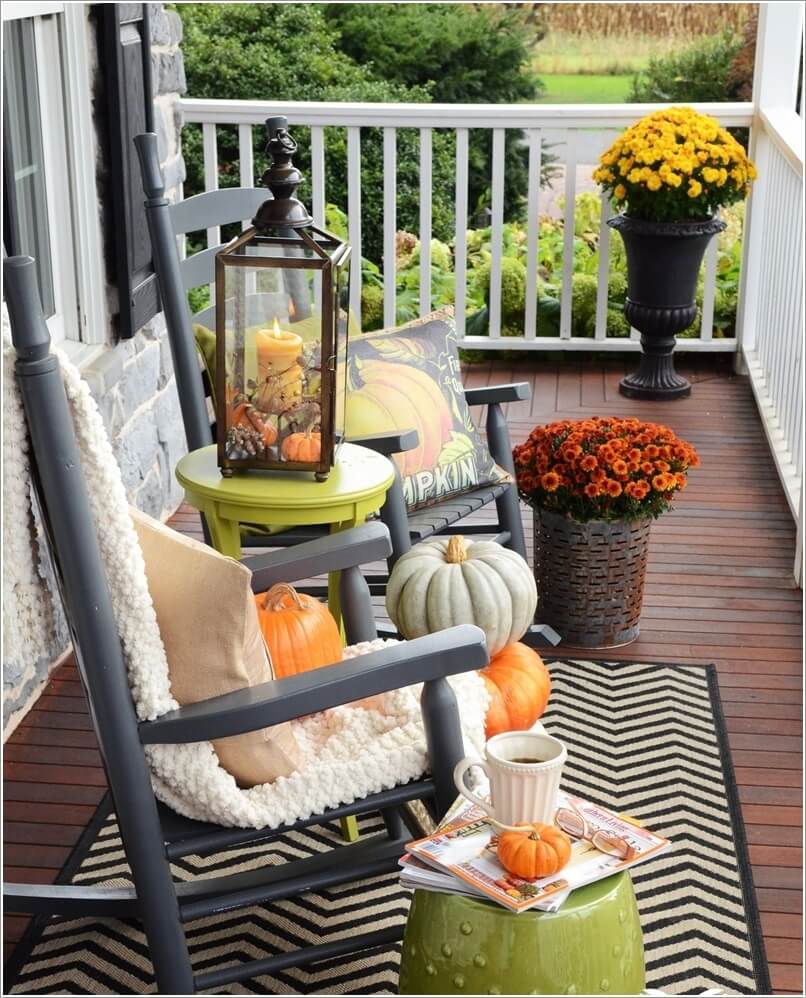 Fall Porch Decorating Ideas 