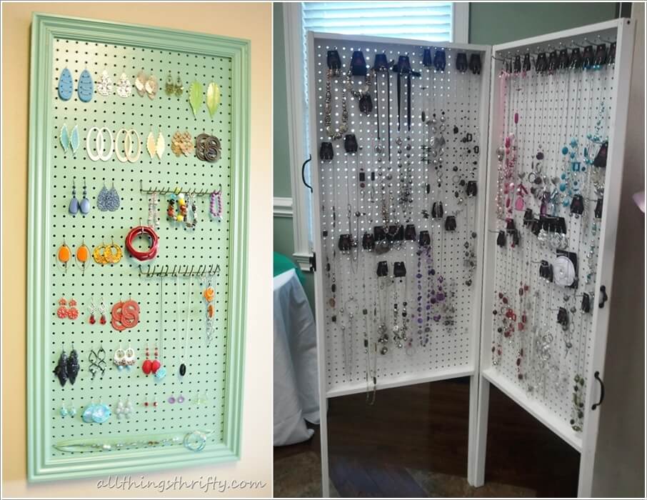 Clever Ways to Use a Pegboard in Your Home 