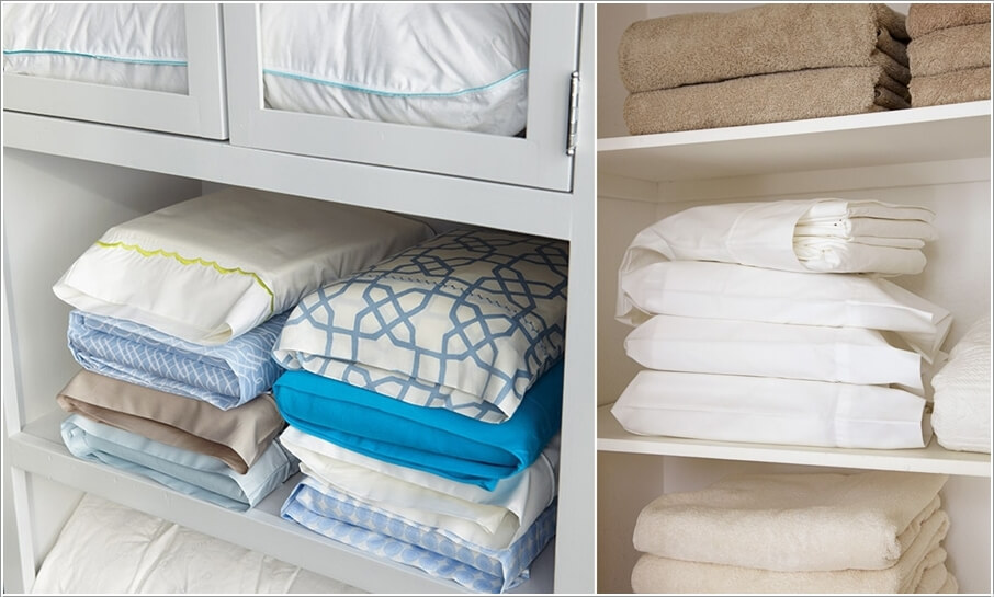 10 Clever Linen Closet Storage Hacks