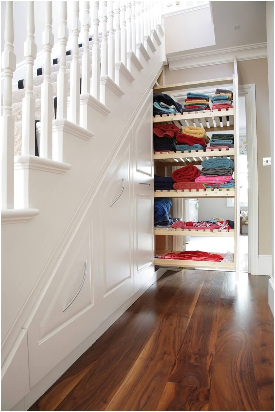 10 Ideas For The Space Under The Stairs