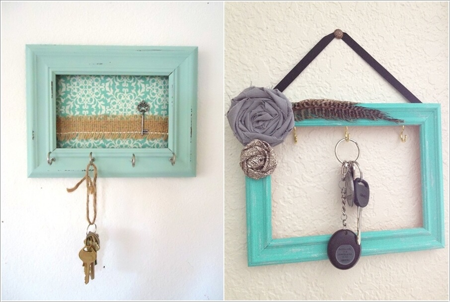 Home Decor Ideas with Empty Picture Frames 