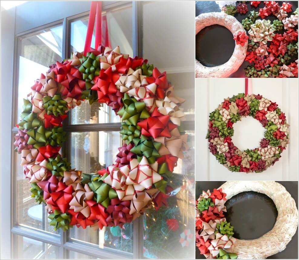 Unique Christmas Door Wreath Ideas