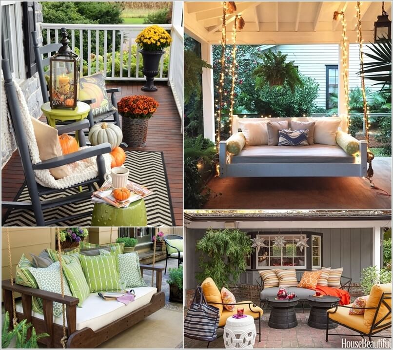 Fall Porch Decorating Ideas 