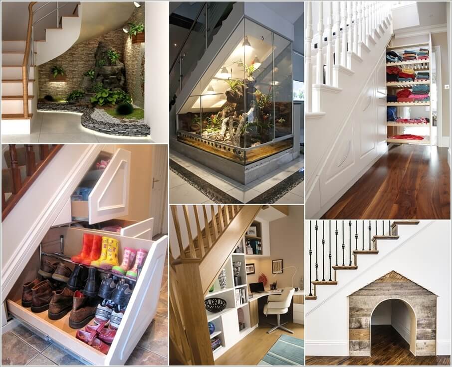 Ideas for The Space Under The Stairs 