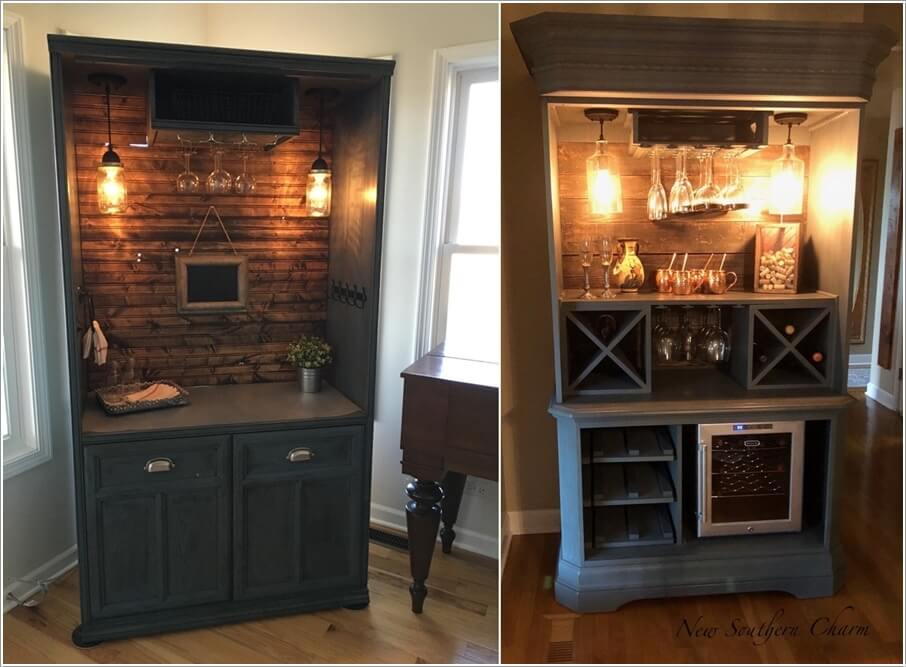 Clever DIY Armoire Recycle Ideas 