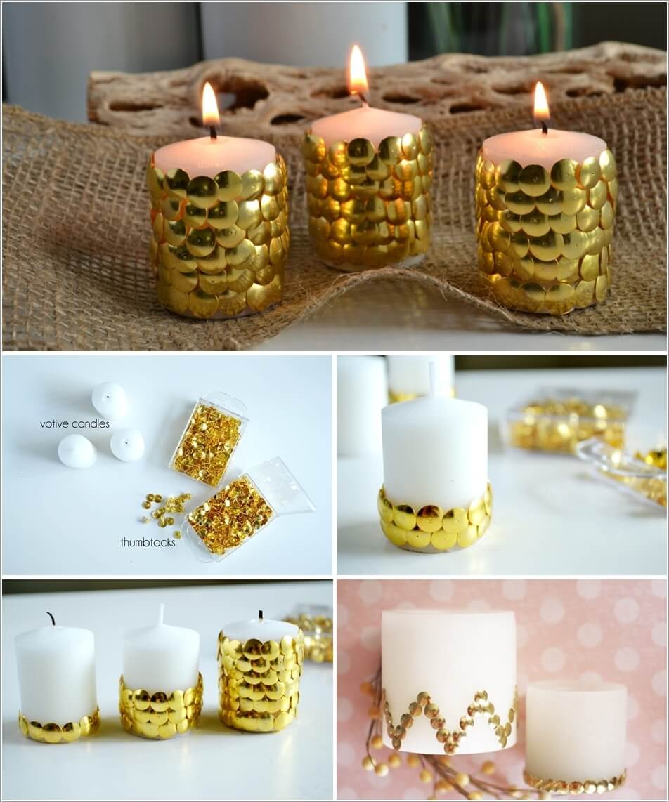 10 DIY Candle Decor Ideas 