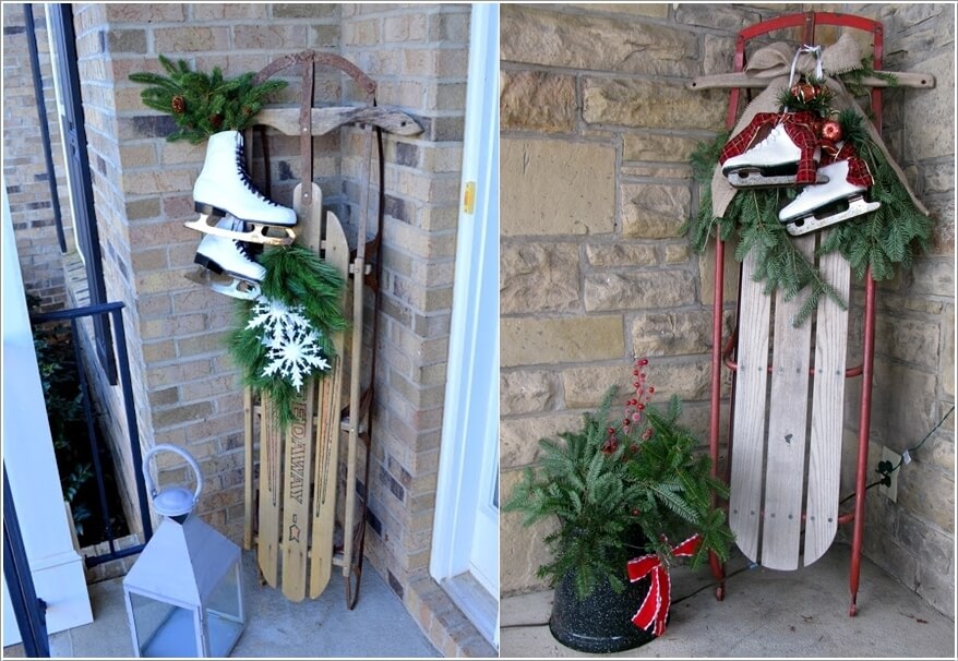 15 Front Entry Christmas Decor Ideas