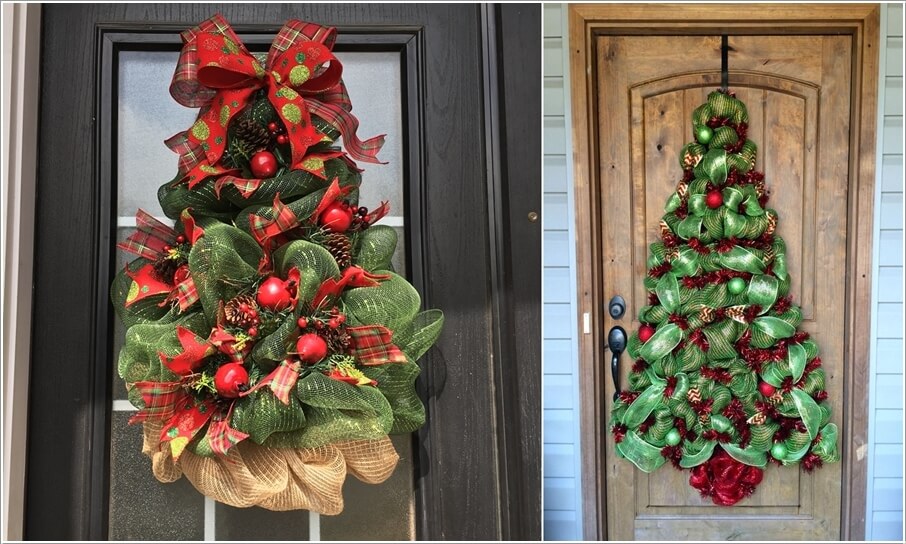 15 Front Entry Christmas Decor Ideas