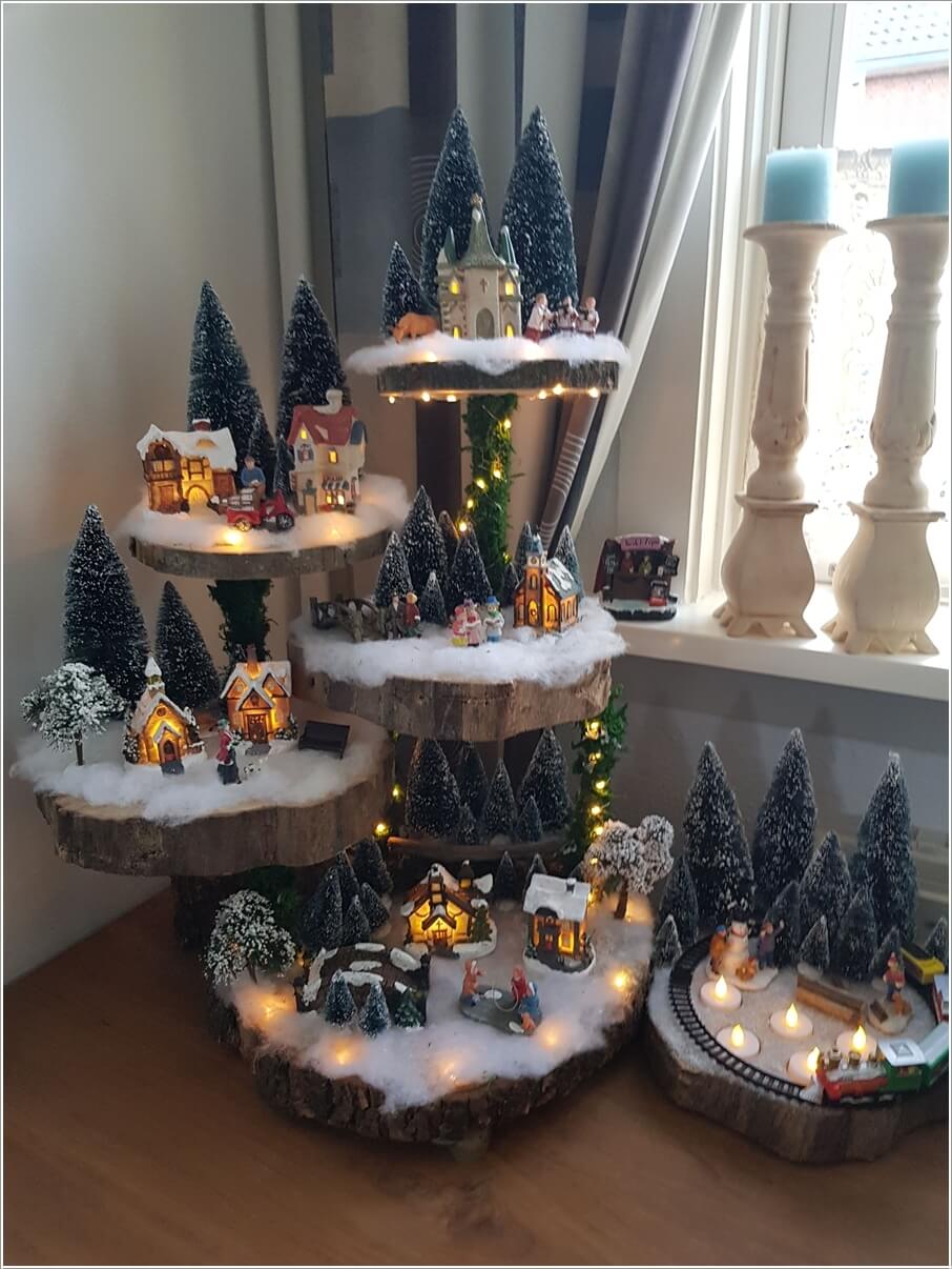 Creative Christmas Village Display Ideas 