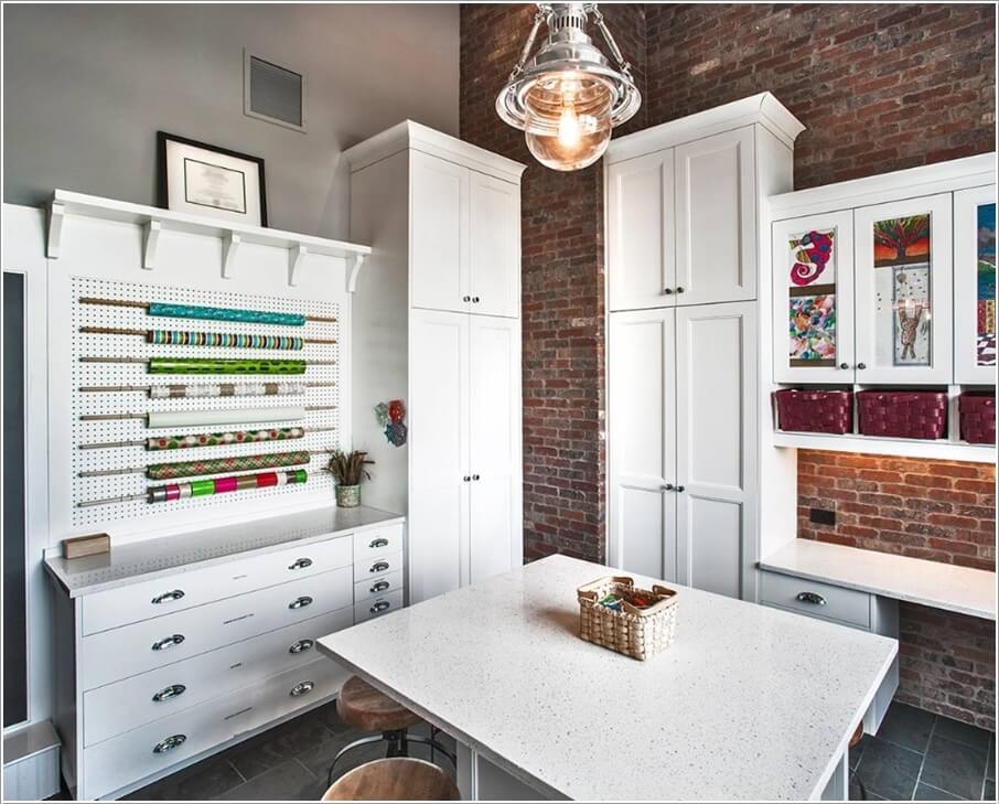 10 Wonderful Craft Rooms That Work Hard