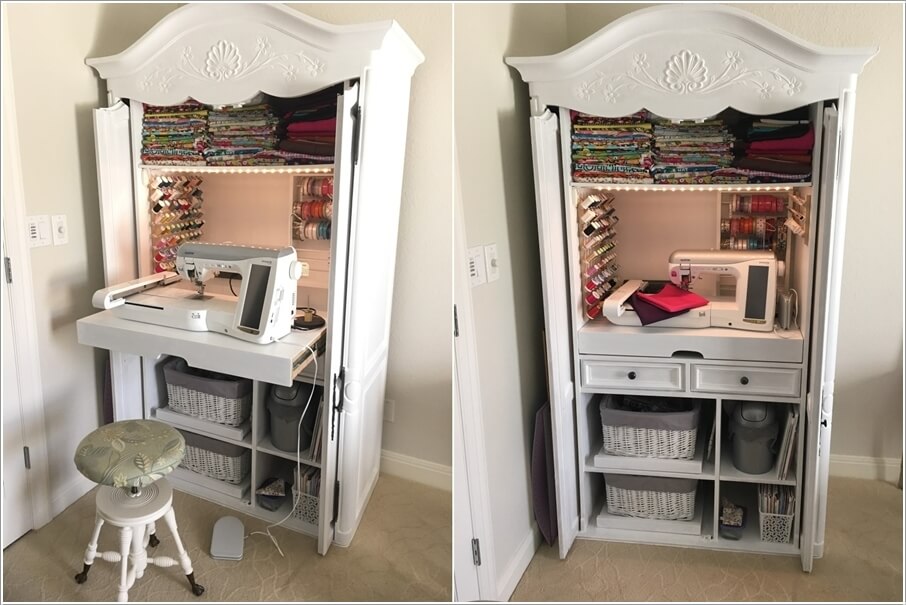 Clever DIY Armoire Recycle Ideas 