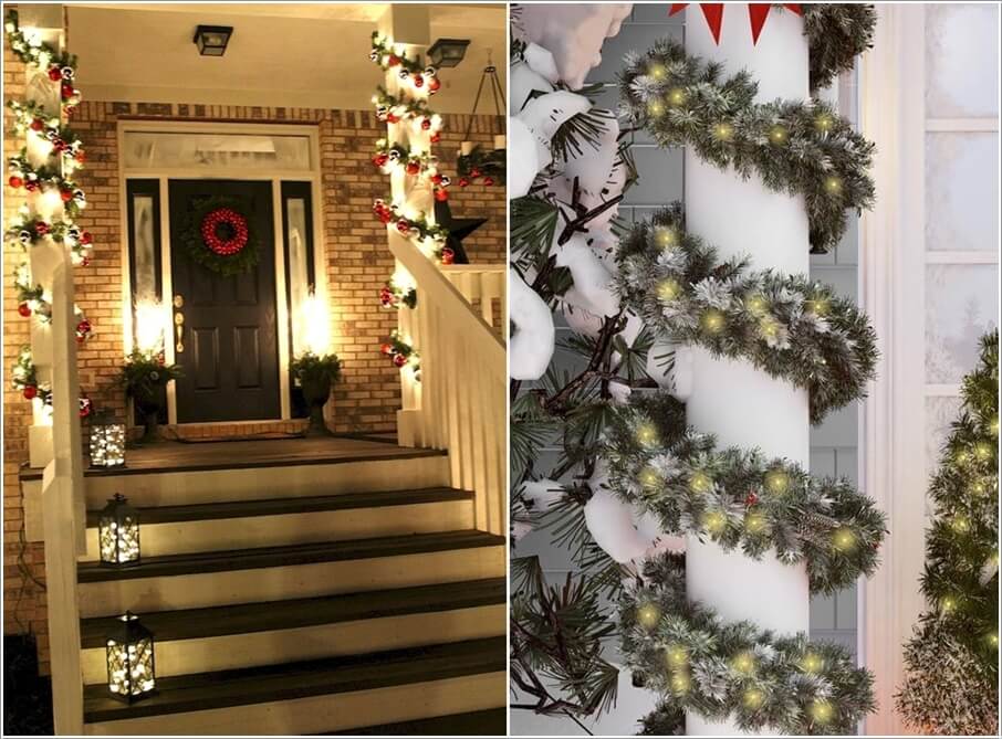 15 Front Entry Christmas Decor Ideas