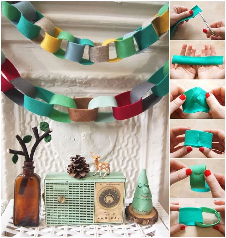 10 Fun and Creative Christmas Garlands 