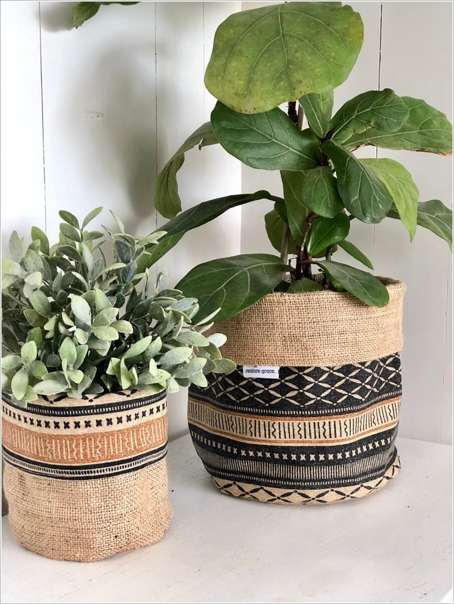 Pot Cover Ideas for Your Indoor Plants 