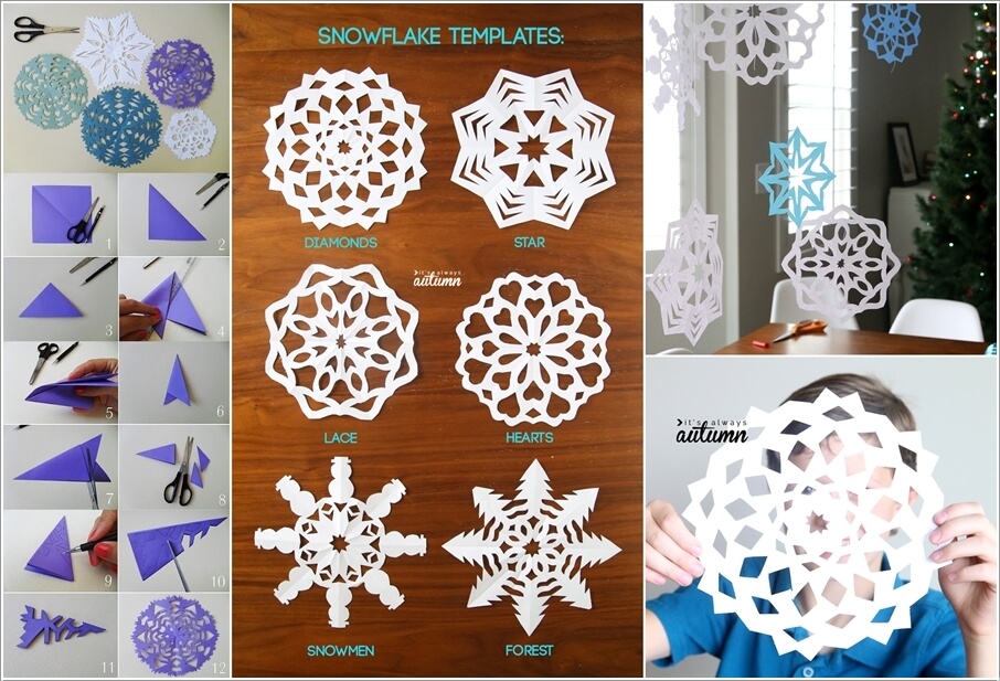 10 Creative Snowflake Crafts to Make This Winter 