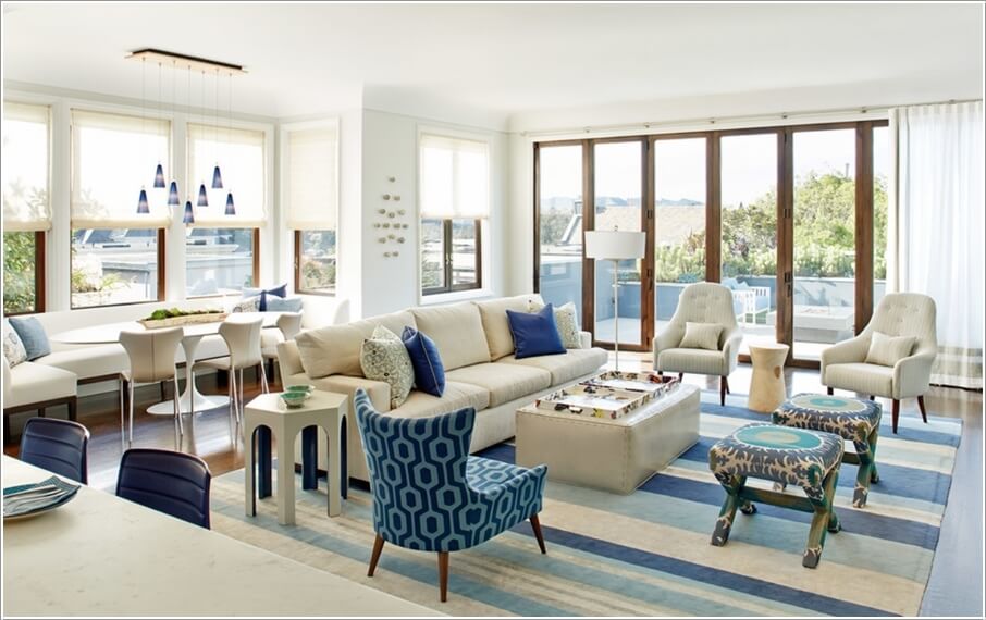 Ways to Decorate with Blue and White 