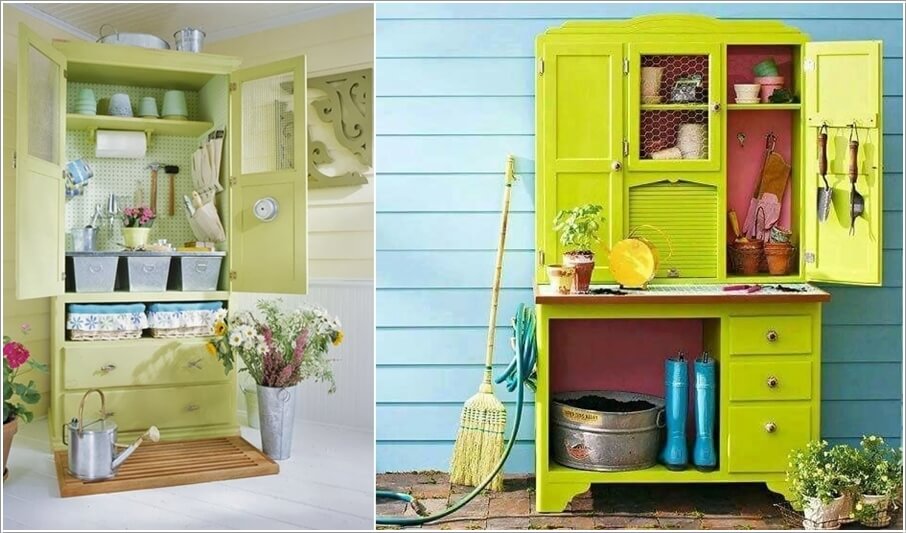 Clever DIY Armoire Recycle Ideas 