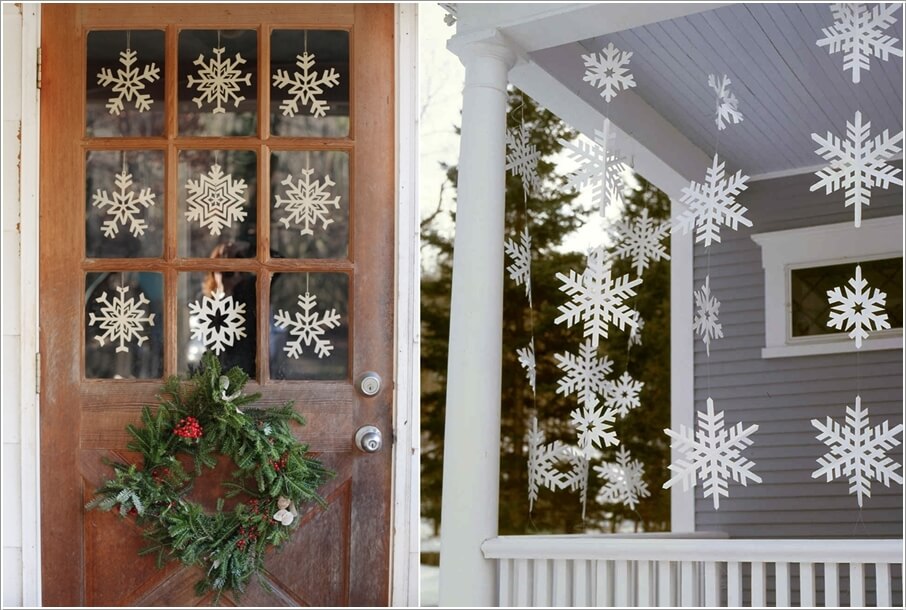 15 Front Entry Christmas Decor Ideas