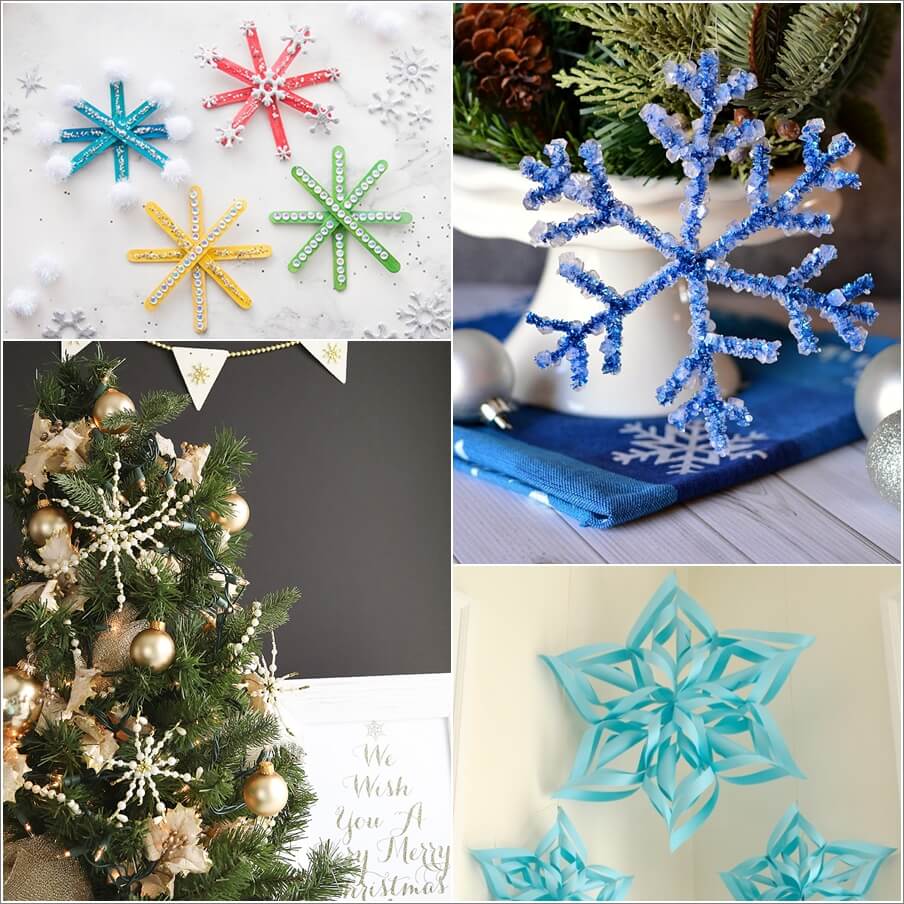 10 Creative Snowflake Crafts to Make This Winter 