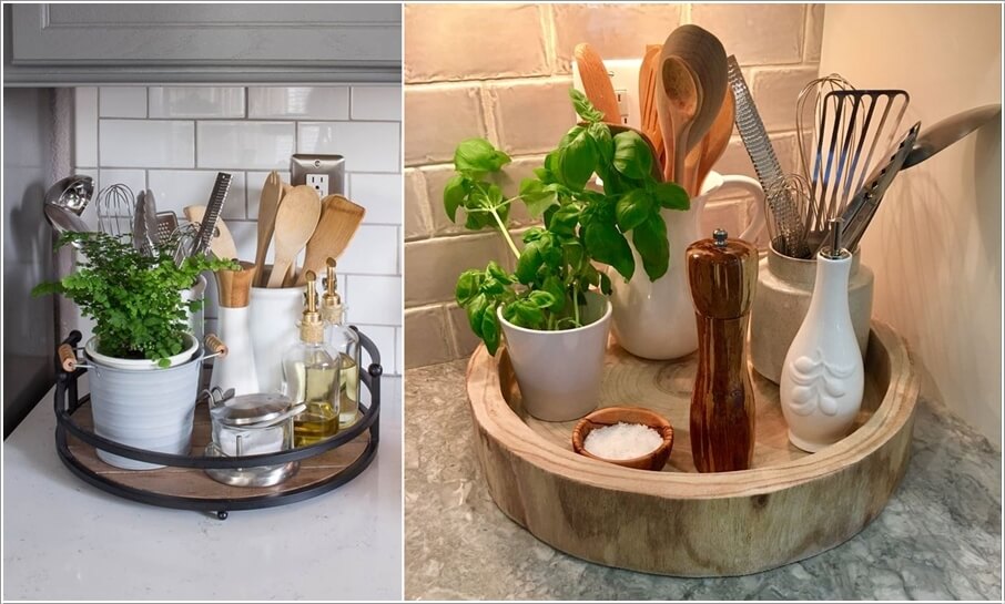 10 Clever Kitchen Counter Storage Ideas