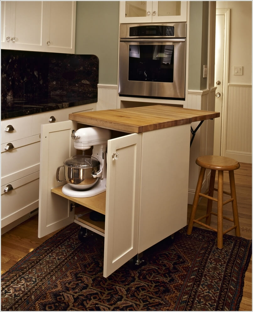 appliance storage ideas