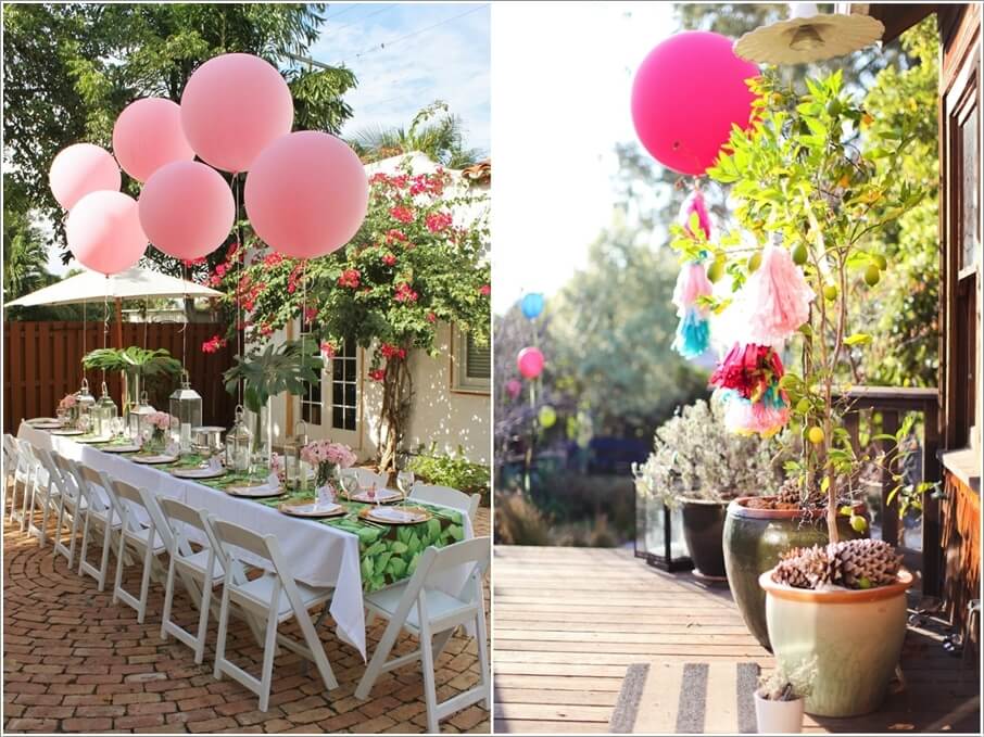 Backyard Party Decor Ideas 