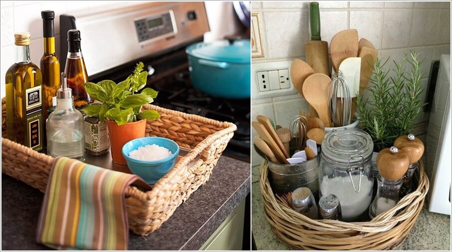 10 Clever Kitchen Counter Storage Ideas