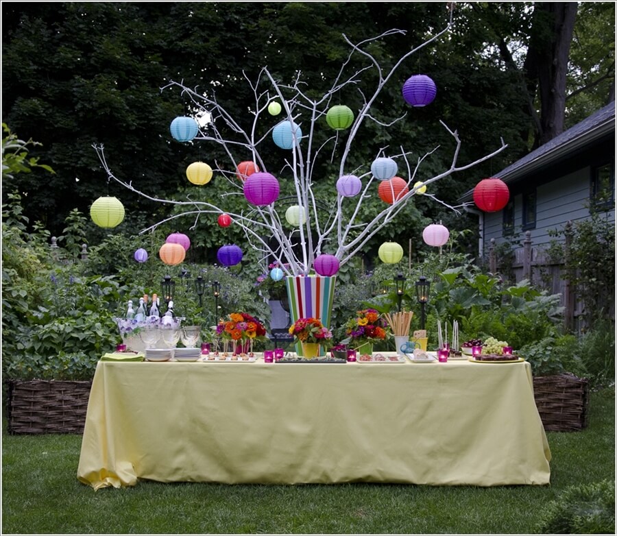 Backyard Party Decor Ideas 