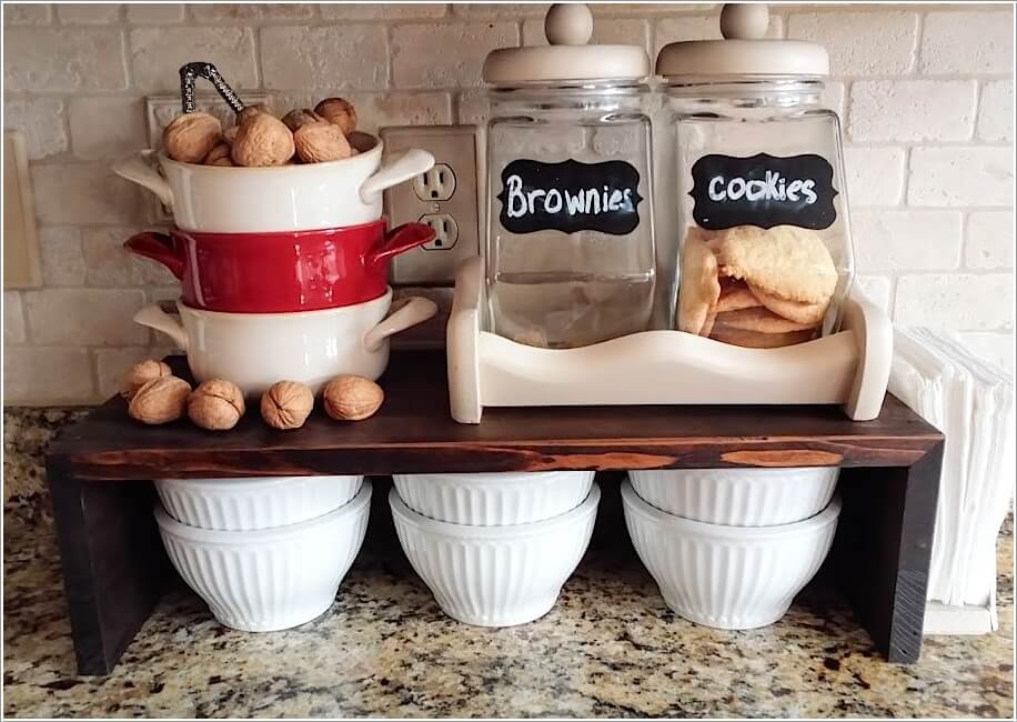 10 Clever Kitchen Counter Storage Ideas