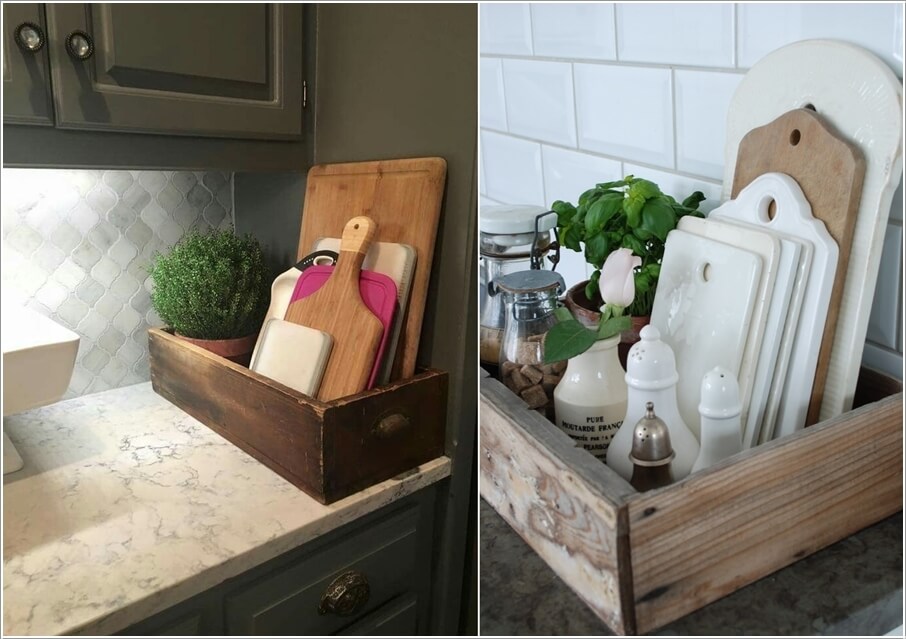 10 Clever Kitchen Counter Storage Ideas