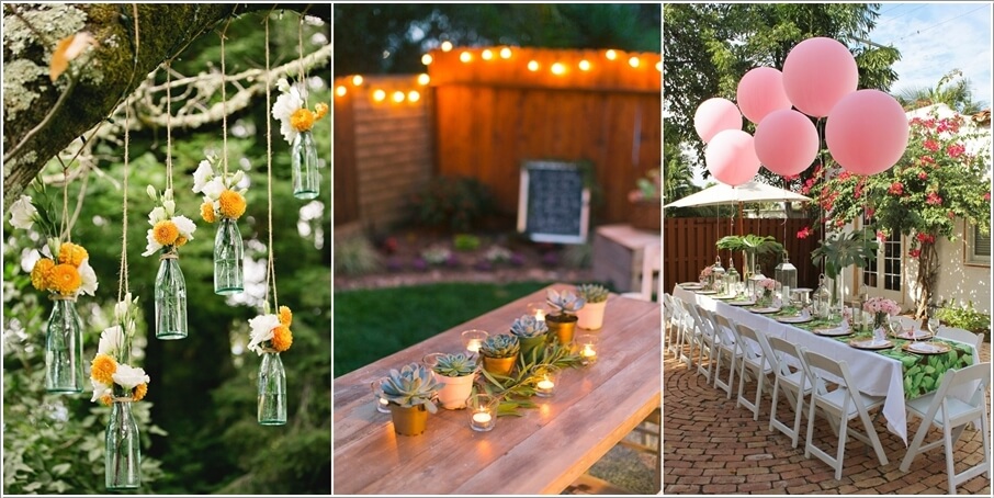 Backyard Party Decor Ideas 