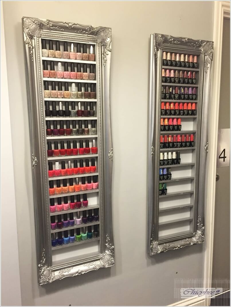 nail paint storage ideas 