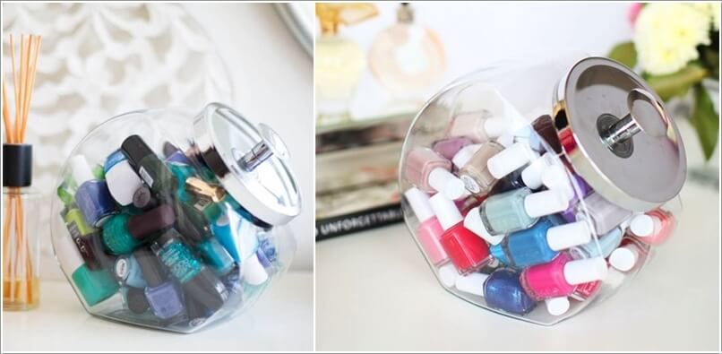 nail paint storage ideas 