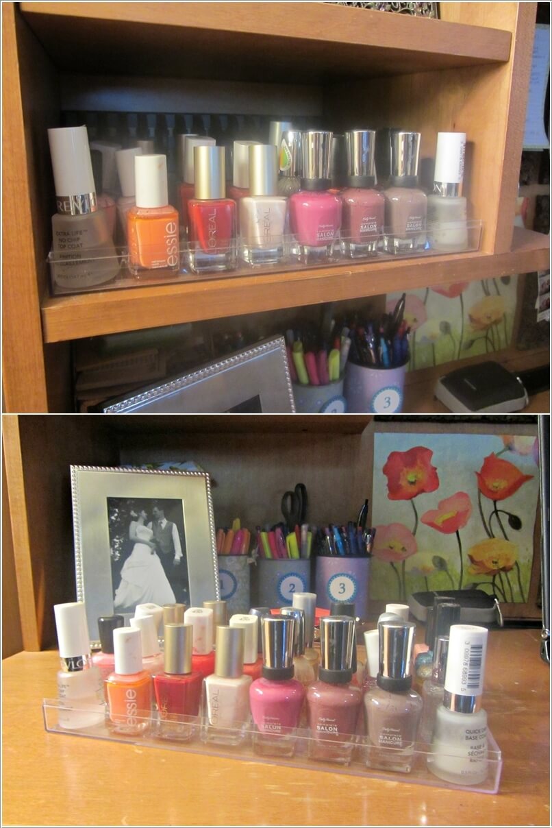 nail paint storage ideas 