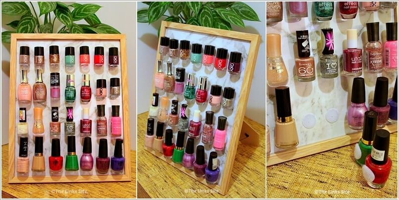 nail paint storage ideas 