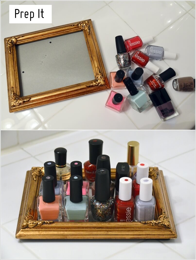 nail paint storage ideas 