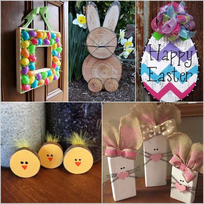 Wood Easter crafts 