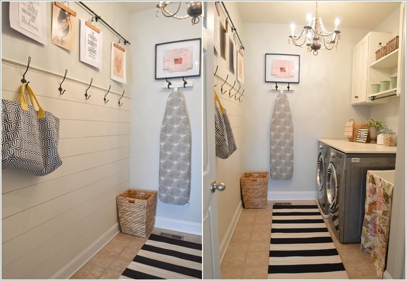 10 Clothes Hanging Solutions for a Laundry Room