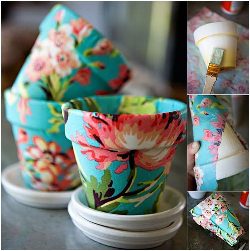 10 Fun Ideas to Decorate Your Flower Pots